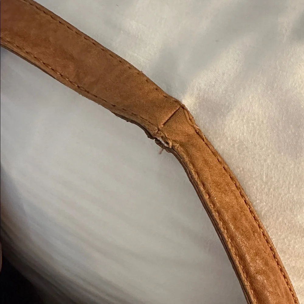 Michael Kors MK Cognac Crosby Hobo Bag
